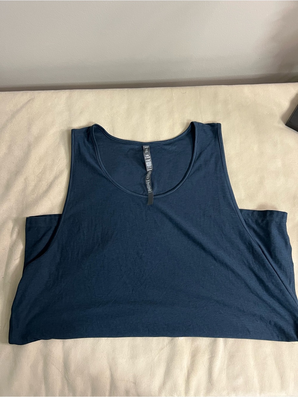 💙 Vuori Team Me Performance Tank Top XXL | Navy Blue Sleeveless Athleisure Tank